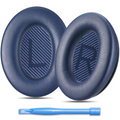 AHG Accessory House Global Replacement Ear Pads Cushions Compatible with Bose QuietComfort 35 II / QC35, QCSE, QCSC and QC45 Wireless Headphones - Premium Material | Extra Thick | Durable