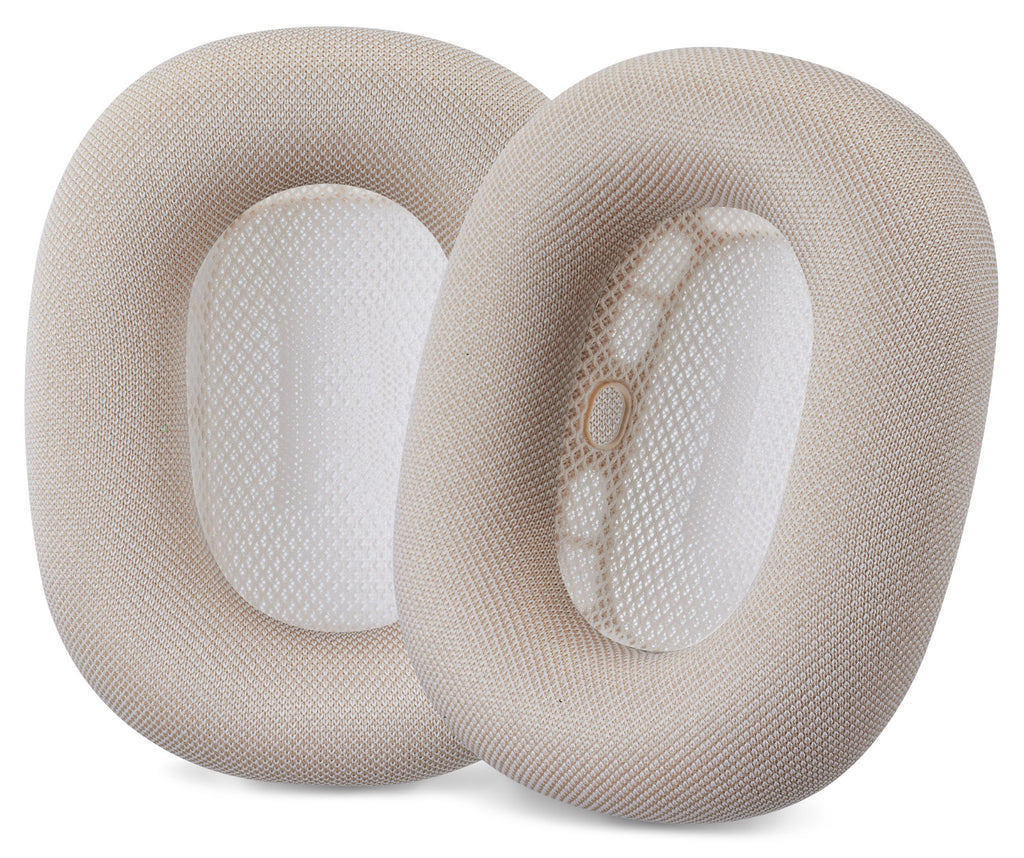 AHG Accessory House Global Upgraded Replacement Starlight AirPods Max Ear Cushions Pads Compatible with Apple AirPods Max 2 Headphones (2024). Silicone Lined Mesh, High-Density Foam, Strong Magnet Ear Pads
